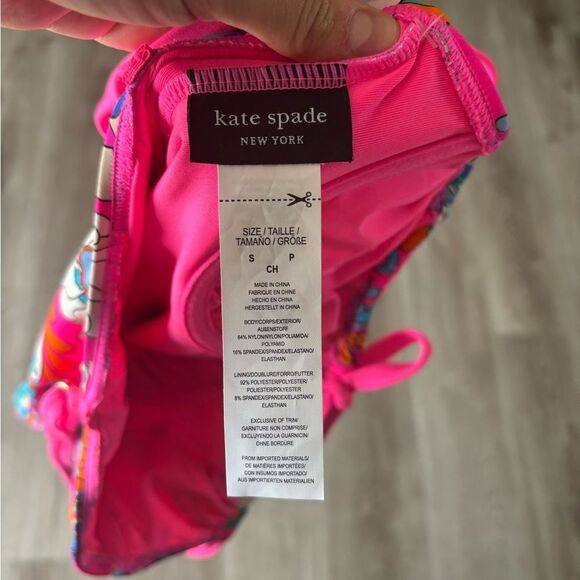 Kate Spade Cinch Front Underwire One Piece Swimsuit - Picture 6 of 12